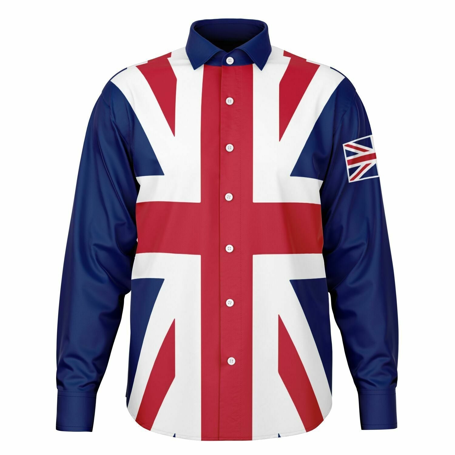 long sleeve union jack dress British Flag - Union Jack