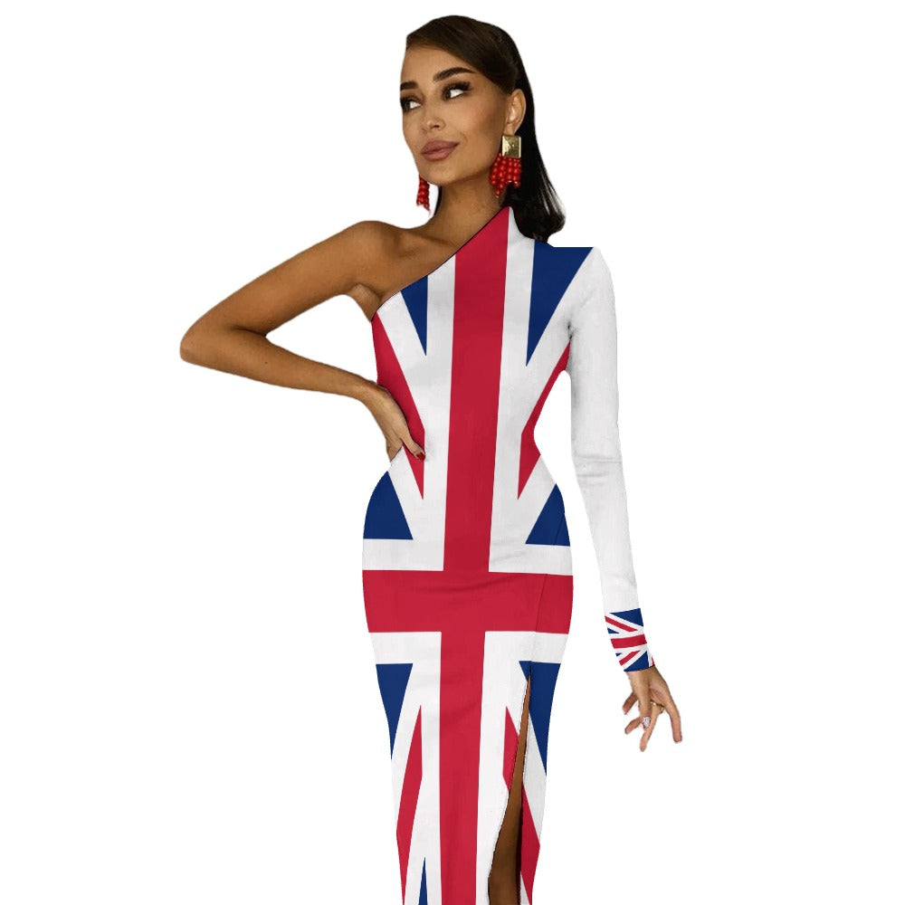 long sleeve union jack dress Child's Union Jack Dress | Long Sleeved Dress
