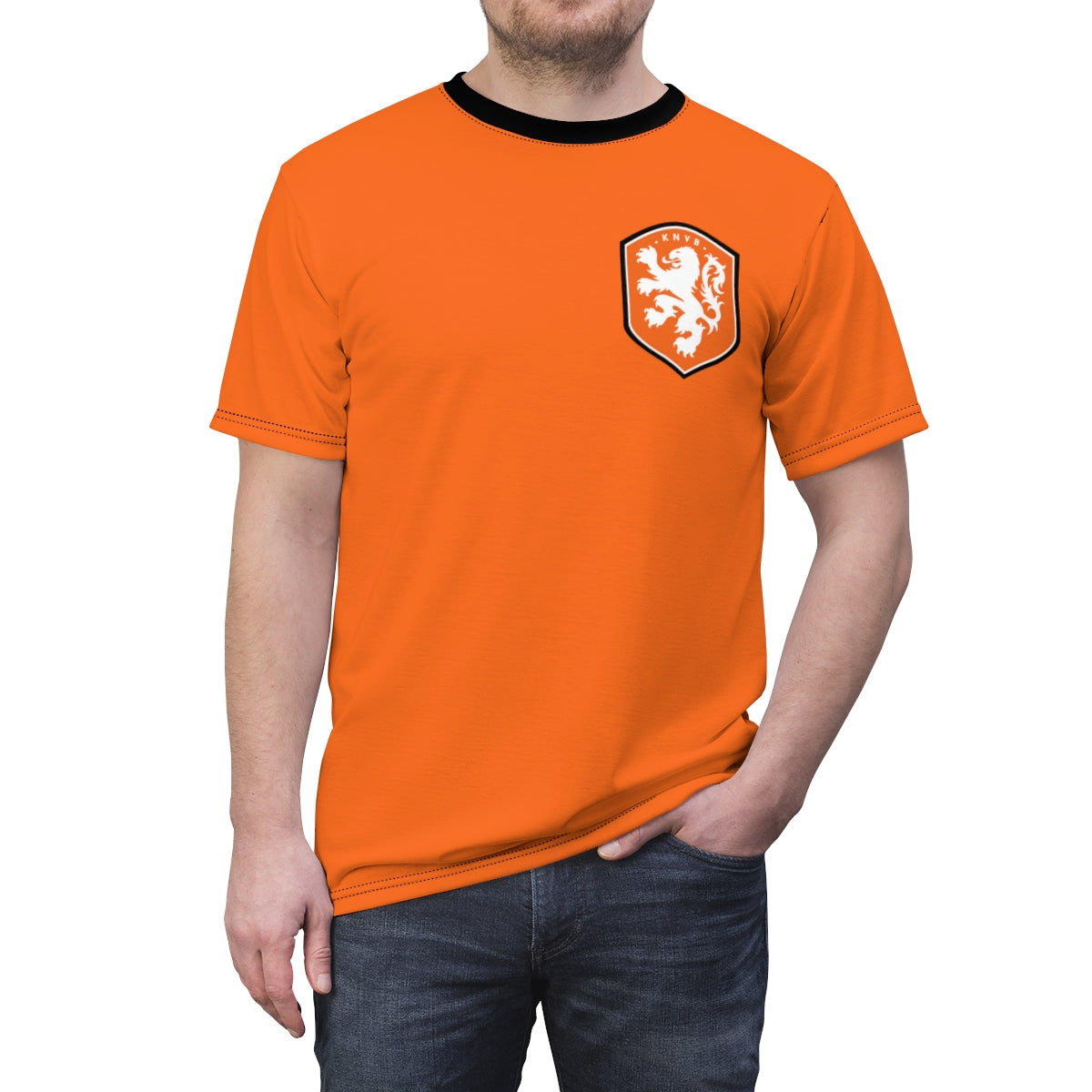 Dutch Holland National Team KNVB  Netherland Retro Soccer Fashion T-s –