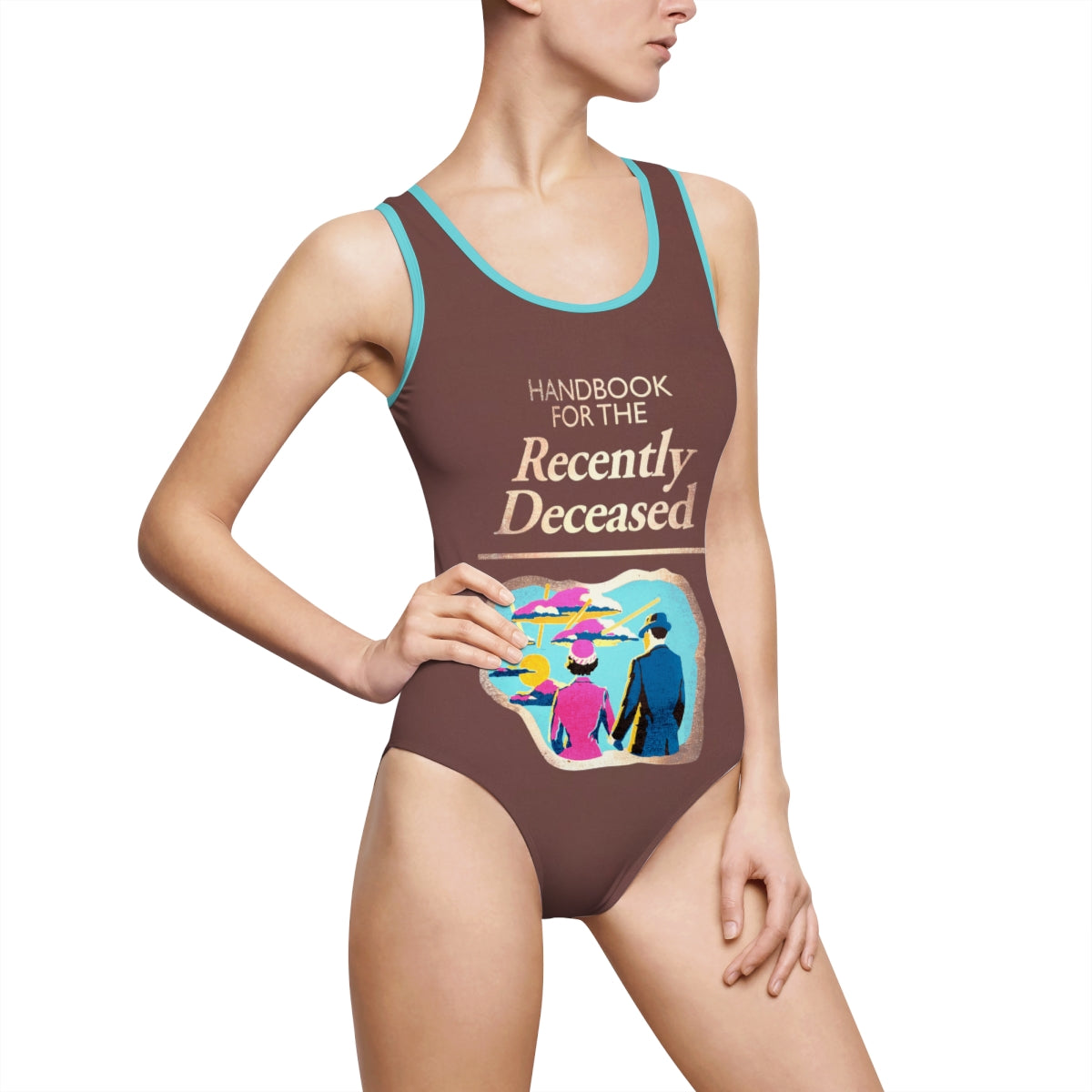 Handbook for the recently deceased Beetlejuice One Piece Swimsuit