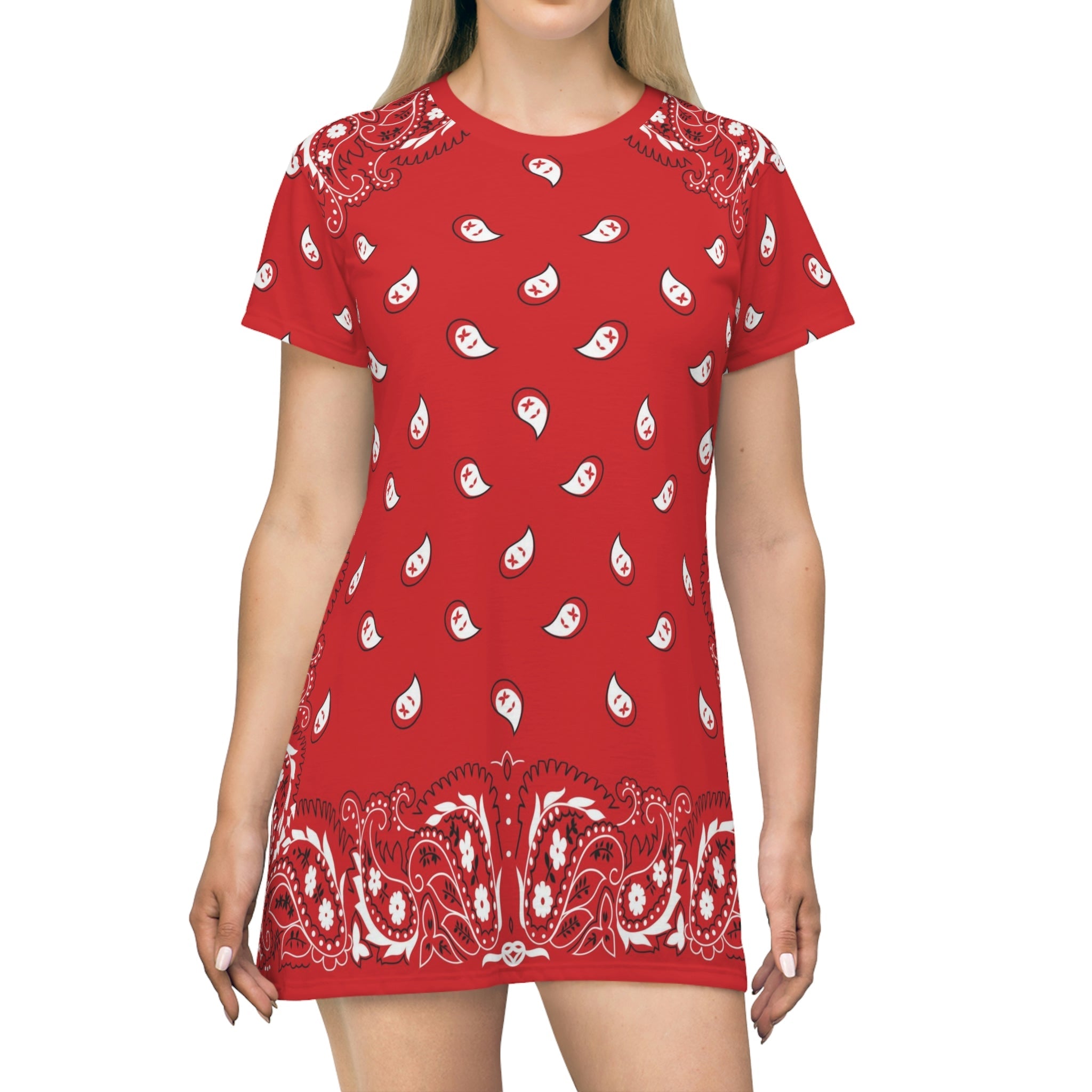 bandana t shirt dress Medium/large Bertha Icon Festival Bandana Grateful Dead Shirt Dress