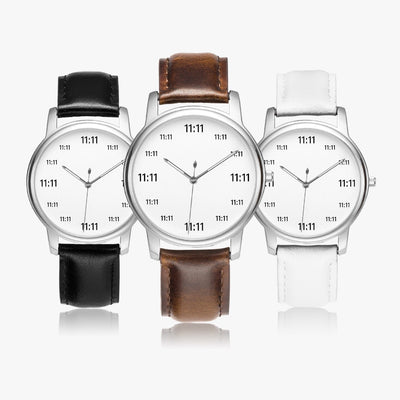 11:11 Eleven Eleven Magic Number Quartz Watch | White