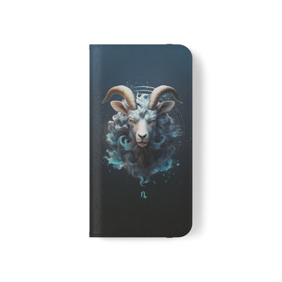 Capricorn Zodiac Sign Flip Case Phone Cover