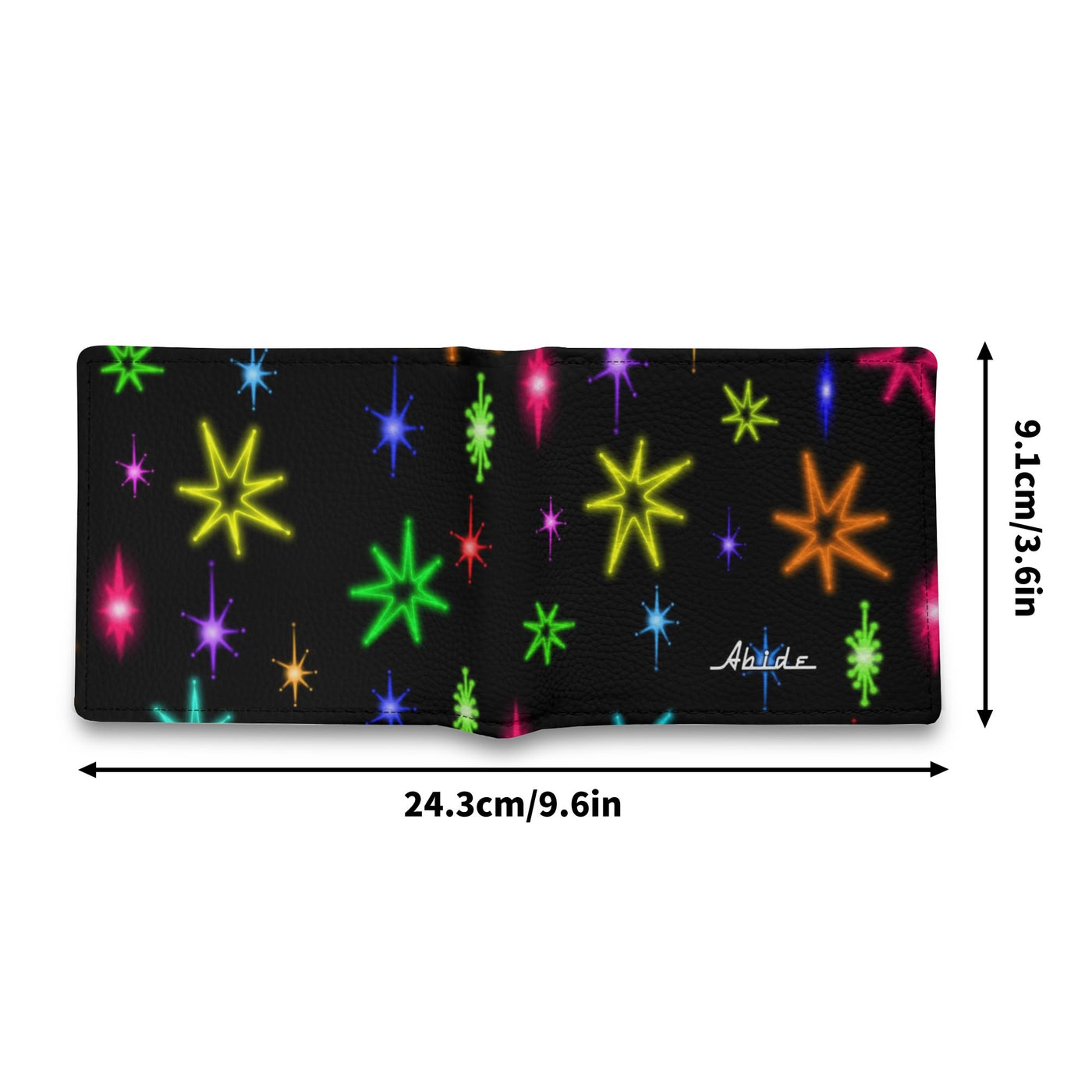 Lebowski's Neon Stars Wallet PU Leather Wallet