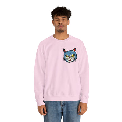 Flirty Cute Cat Unisex Sweatshirt