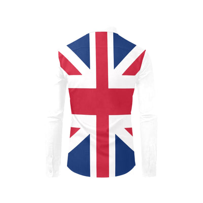 Union Jack British Flag Elegant Long Sleeve Punk Rock Shirt