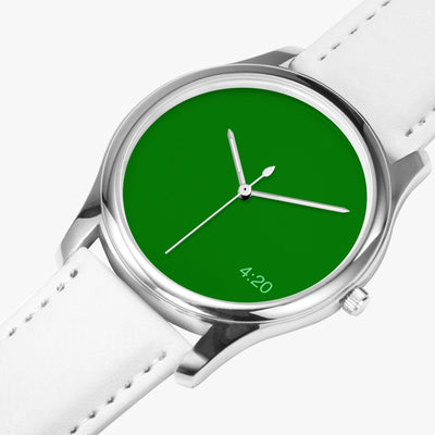 420 Code Green Minimalistic Quartz Watch