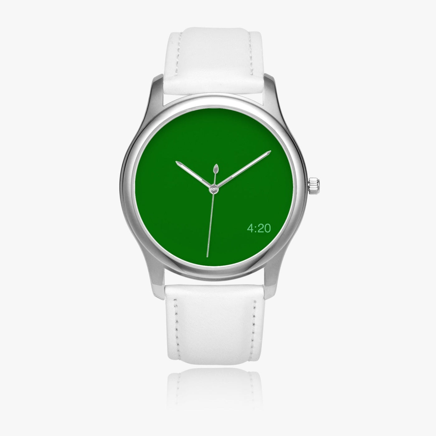 420 Code Green Minimalistic Quartz Watch