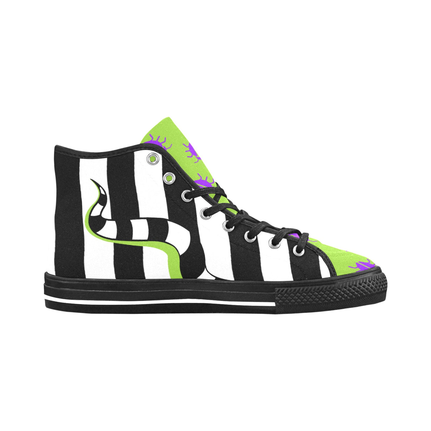 Beetlejuice & Sandworm High Top Sk8 CanvasSneakers