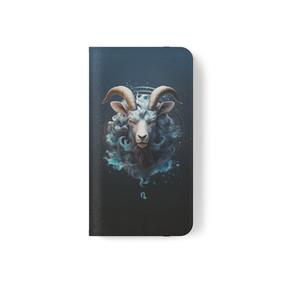 Capricorn Zodiac Sign Flip Case Phone Cover