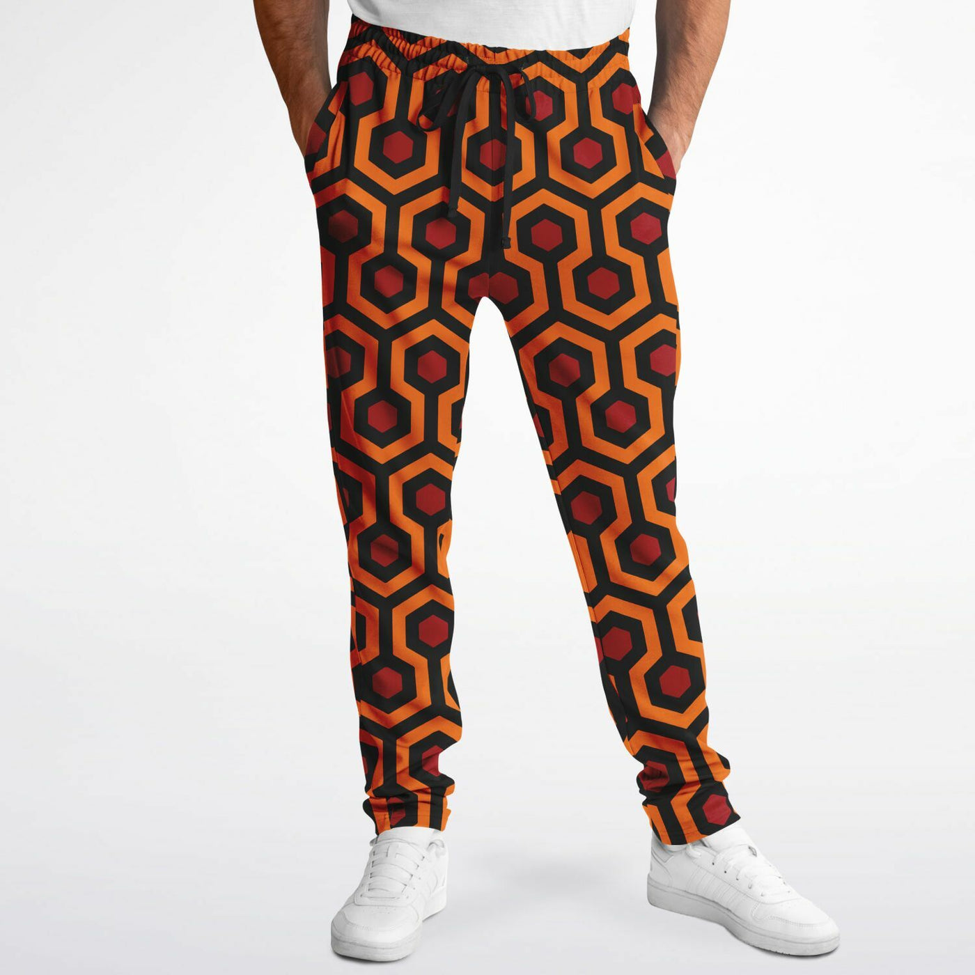 The Shining Track Pants – Overlook Hotel Carpet Pattern Joggers