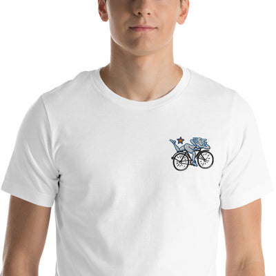 Albert Hofmann Embroidered T-shirt - Trippy Raver Fashion