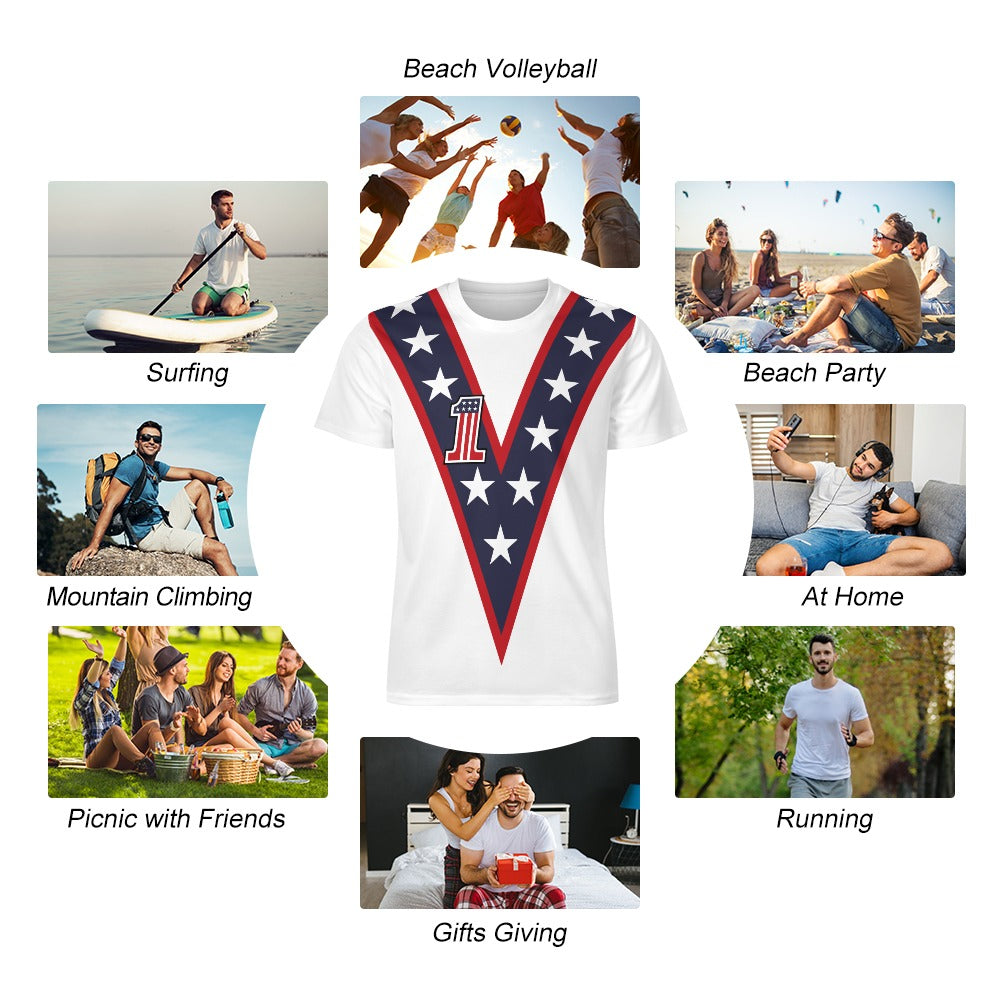American Daredevil Stuntman T-Shirt Icy Silk