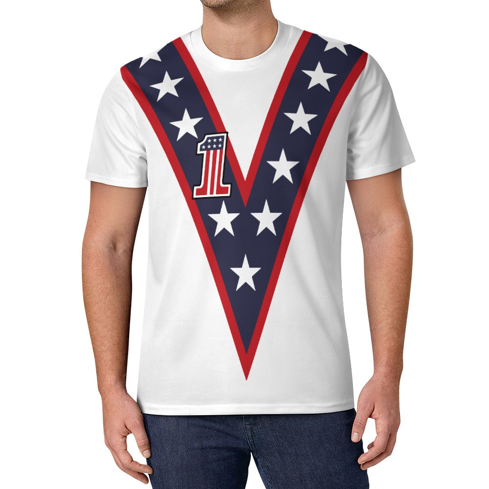 American Daredevil Stuntman T-Shirt Icy Silk