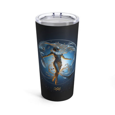 Aquarius Zodiac Sign Tumbler 20oz