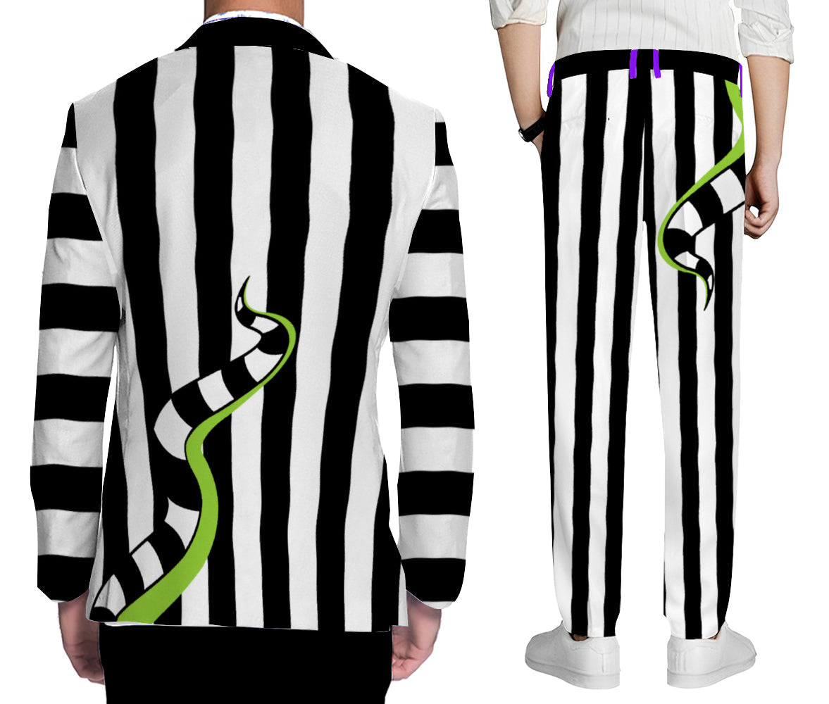 Beetlejuice & Sandworm Blazer Jacket & Dress Pants Outfit