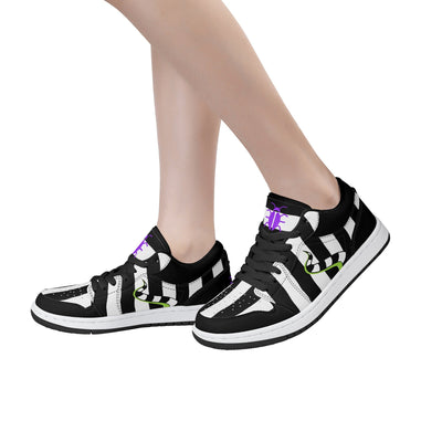 Beetlejuice & Sandworm Low Tops Skateboard Sneakers (Women's Sizes)
