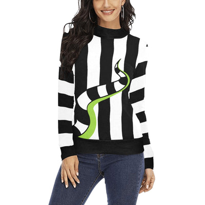 Beetlejuice & Sandworm Mock Neck Sweater