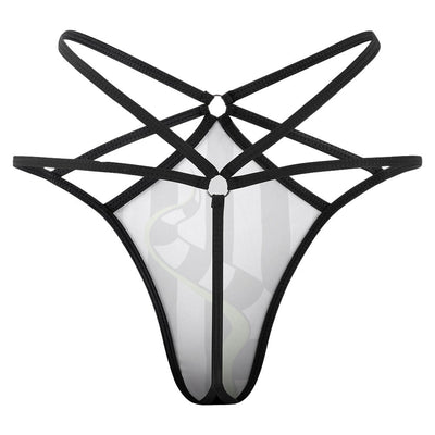 Beetlejuice & Sandworm Strappy T-back Thong