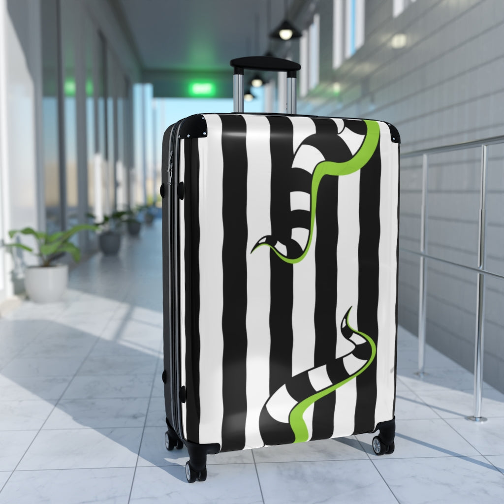 Beetlejuice & Sandworm Travel Suitcase