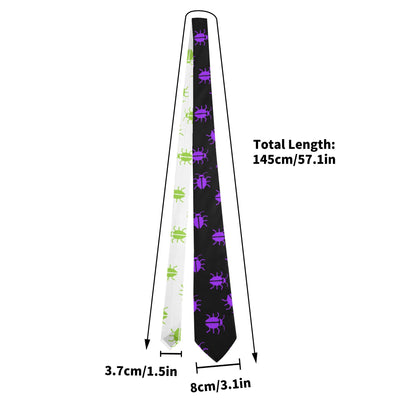 Beetlejuice neck tie size