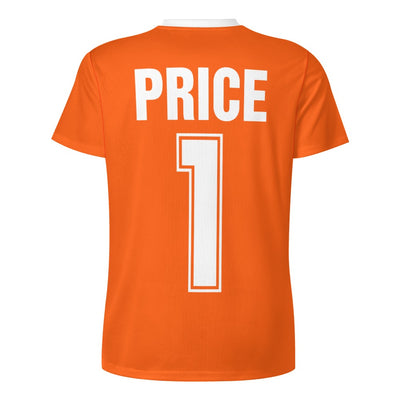 Benji Price #1 Orange Soccer Jersey T-Shirt – Captain Tsubasa Inspired Icy silk Tee