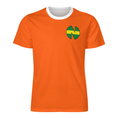 Benji Price #1 Orange Soccer Jersey T-Shirt – Captain Tsubasa Inspired Icy silk Tee