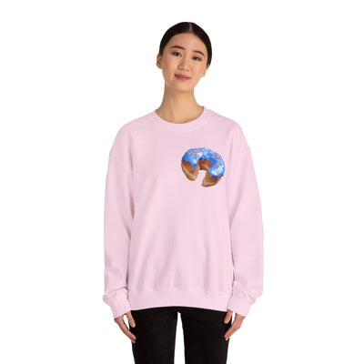 Bitten Donut Breakfast Sweatshirt, Fun Morning Vibes