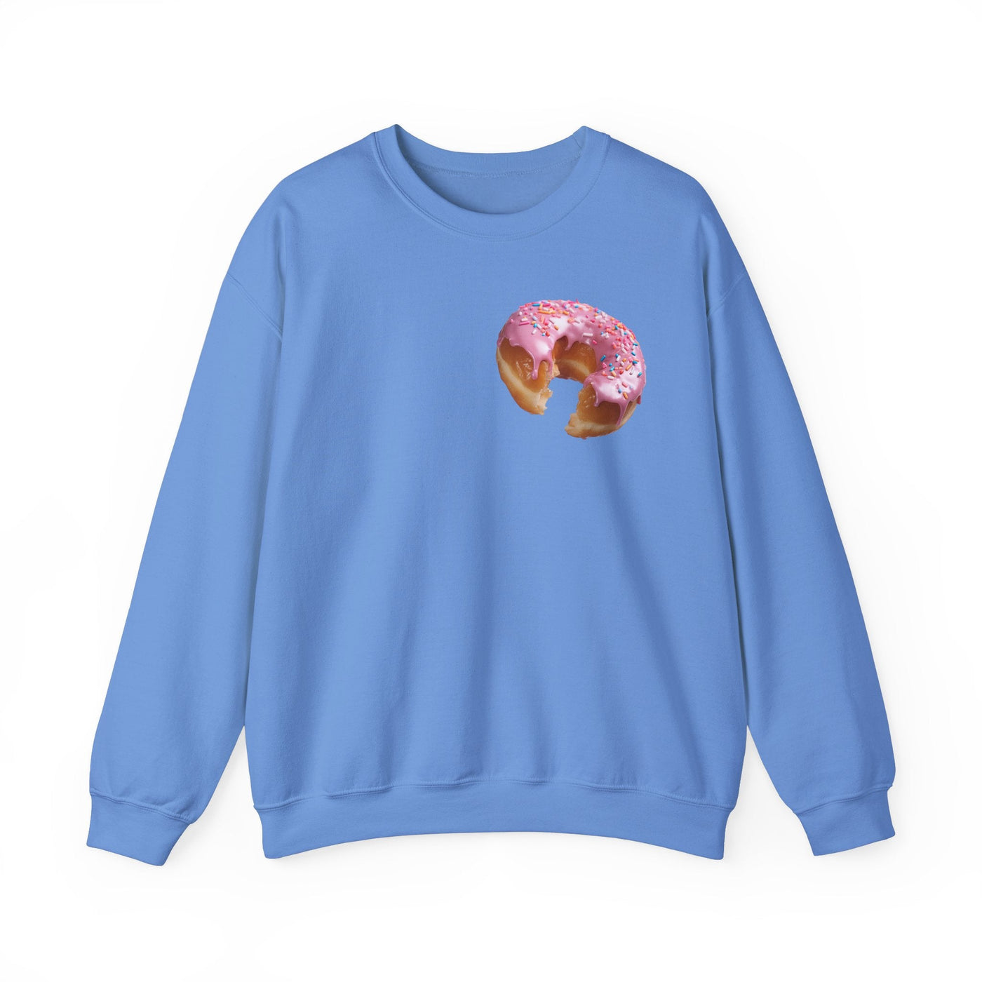 Bitten Donut Breakfast Sweatshirt, Fun Morning Vibes