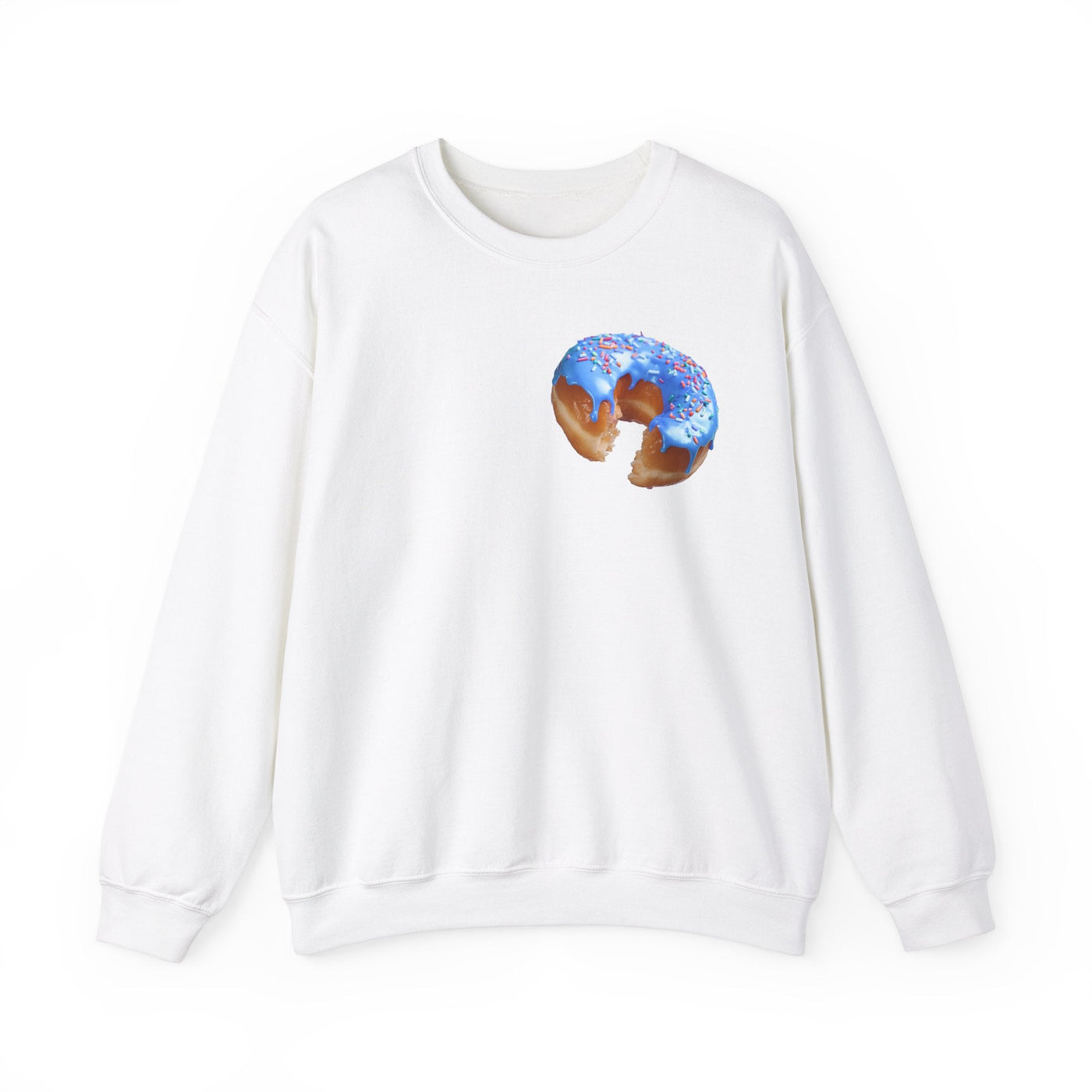 Bitten Donut Breakfast Sweatshirt, Fun Morning Vibes