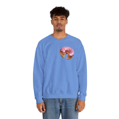 Bitten Donut Breakfast Sweatshirt, Fun Morning Vibes