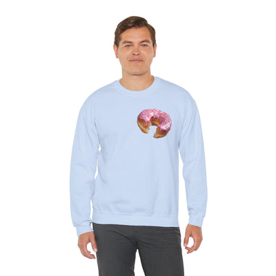 Bitten Donut Breakfast Sweatshirt, Fun Morning Vibes