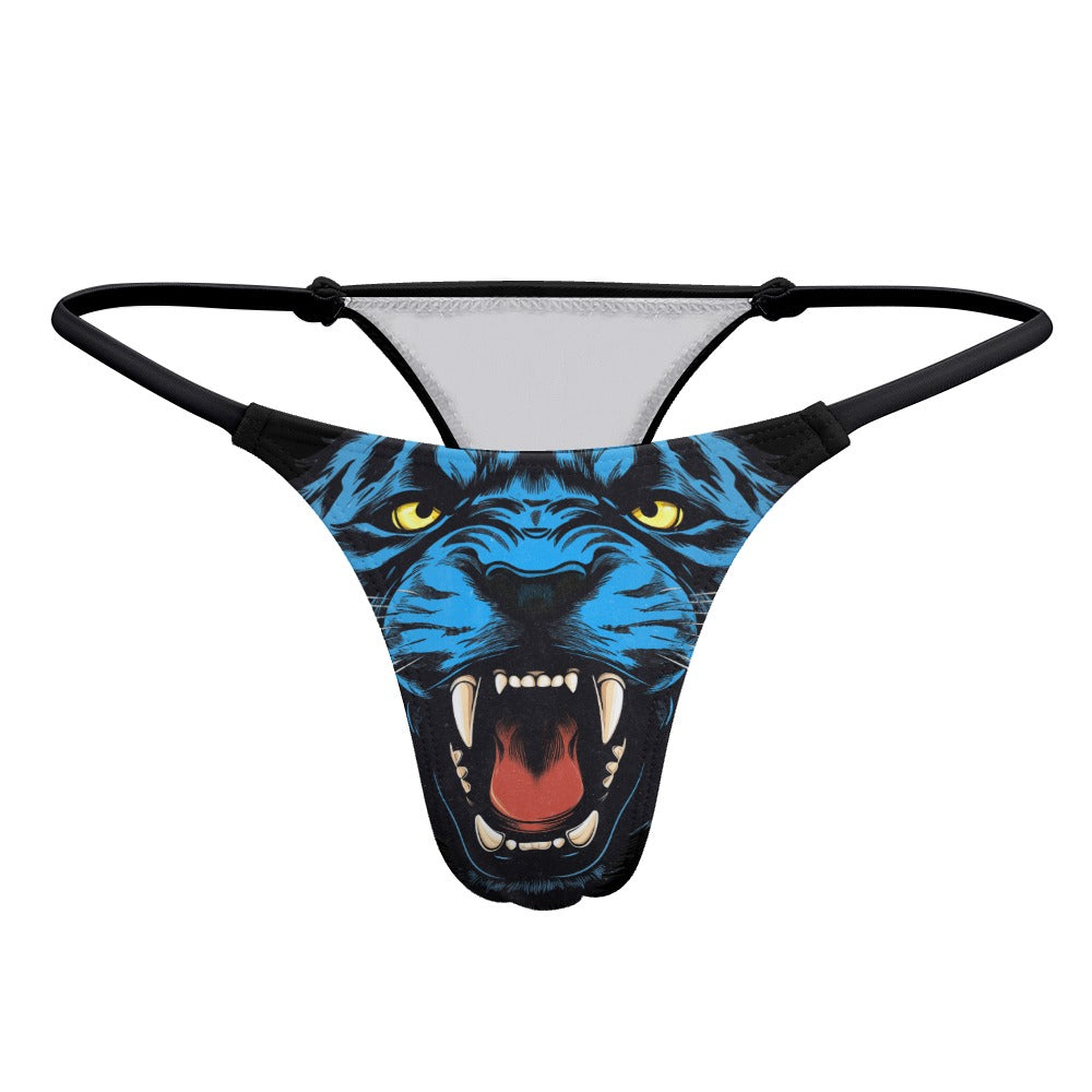 Black Panther Ladies Thong