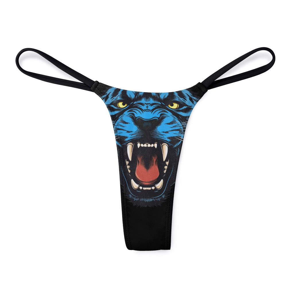 Black Panther Ladies Thong