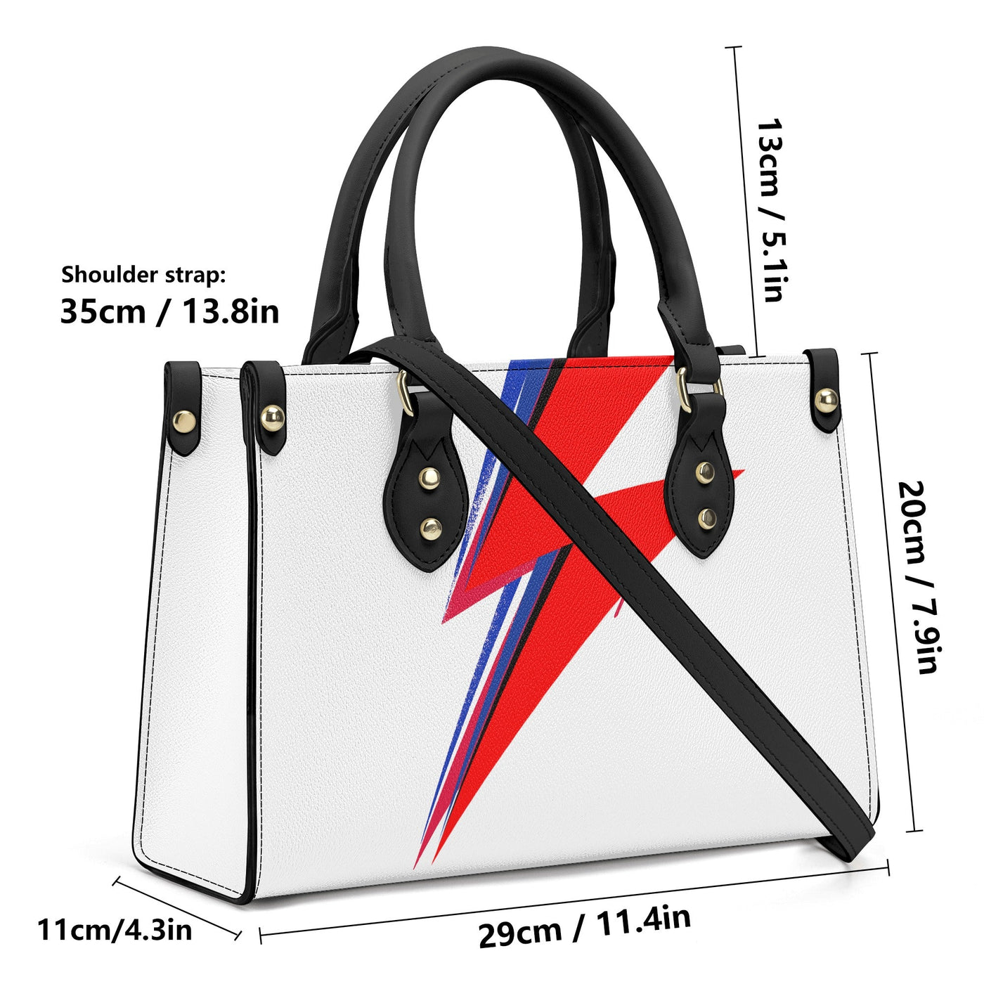 Bowie Thunderbolt Luxury Tote Handbag