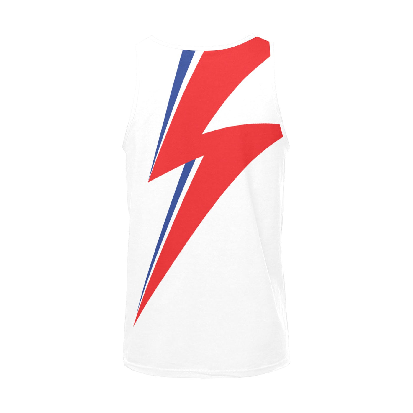 Bowie Thunderbolt Tank – Aladdin Sane Lightning Bolt Top