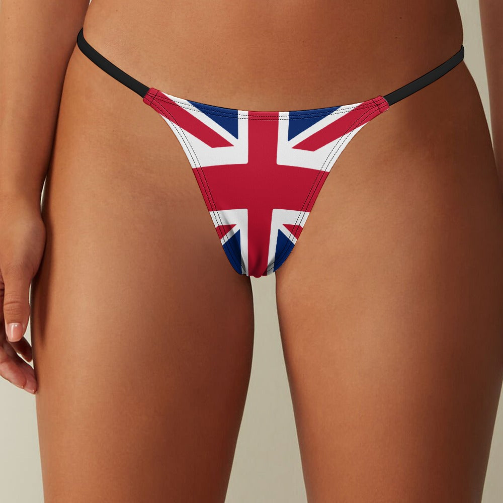 British Flag - Union Jack | Ladies Thin Thong