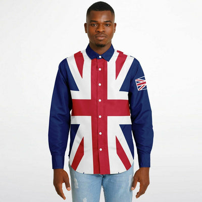 British Flag - Union Jack | Punk Rock Long Sleeve Shirt
