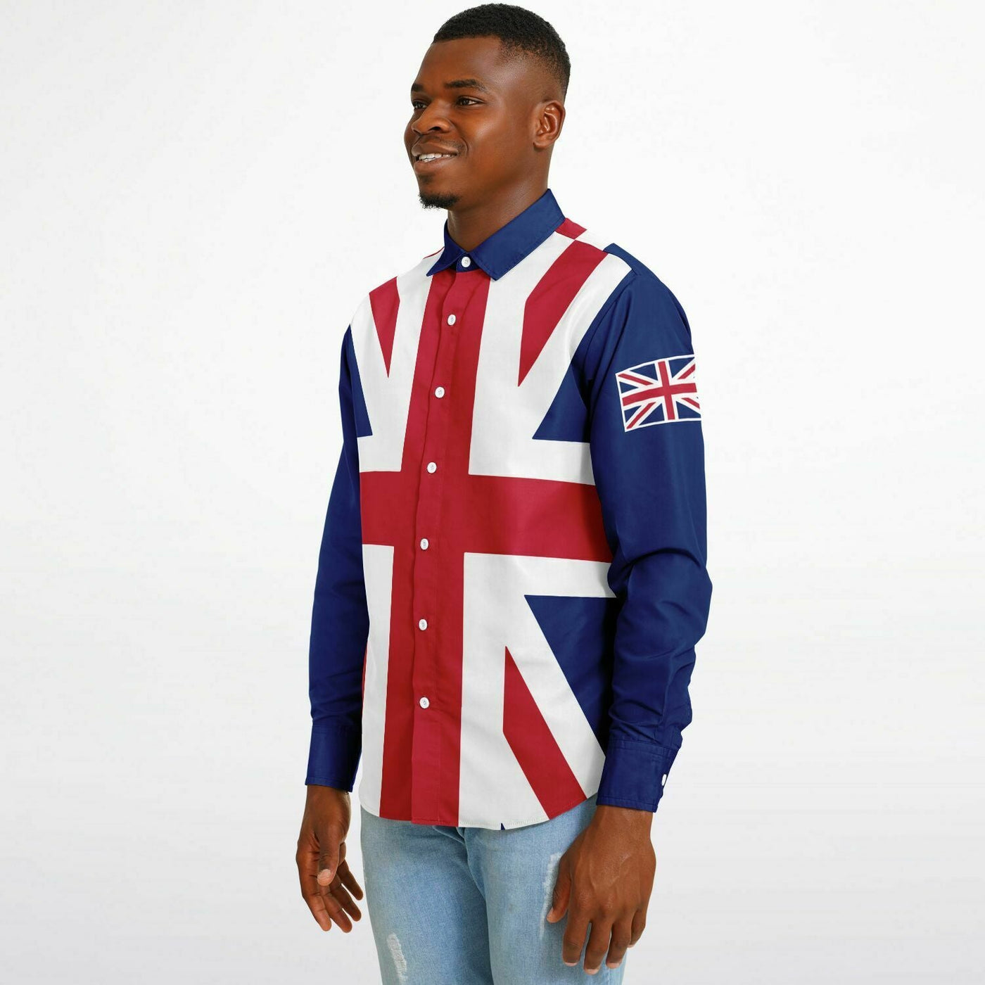British Flag - Union Jack | Punk Rock Long Sleeve Shirt