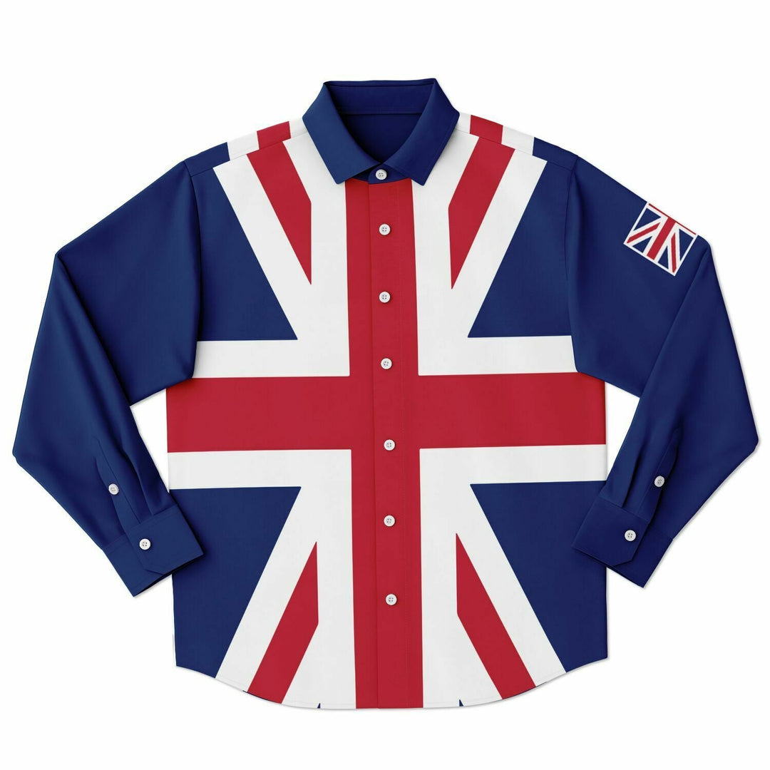 British Flag - Union Jack | Punk Rock Long Sleeve Shirt