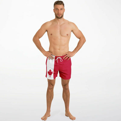 Canada Flag Swim Shorts | TimeElements.shop