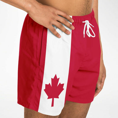 Canada Flag Swim Shorts | TimeElements.shop