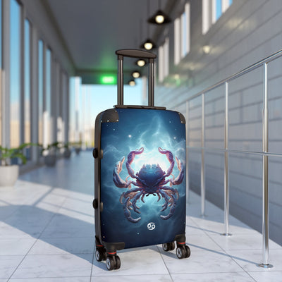Cancer Zodiac Sign Travel Suitcase Luggage