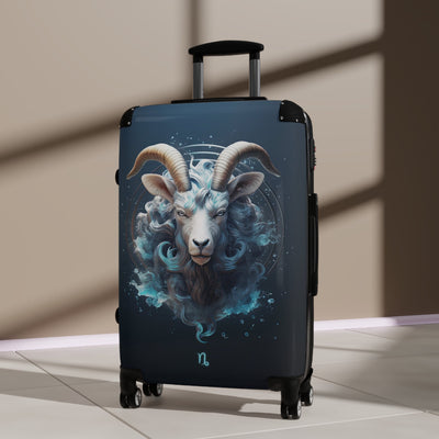 Capricorn Zodiac Sign Travel Suitcase Luggage