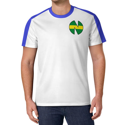 Captain Tsubasa Hutton T-Shirt Icy silk(Customisable with your text)