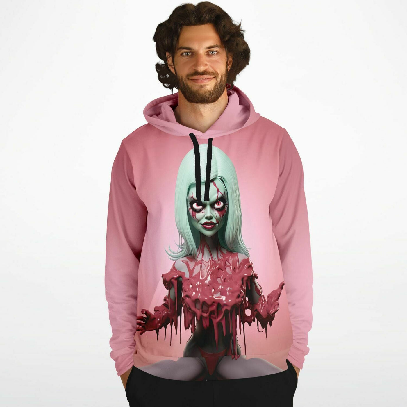 Choco Monster Doll Pop Surreal Fashion Hoodie