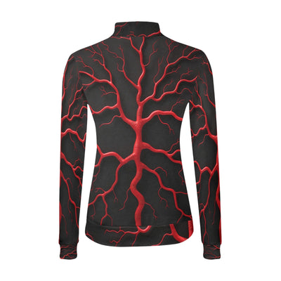 Circulatory System Mock Neck Sweater