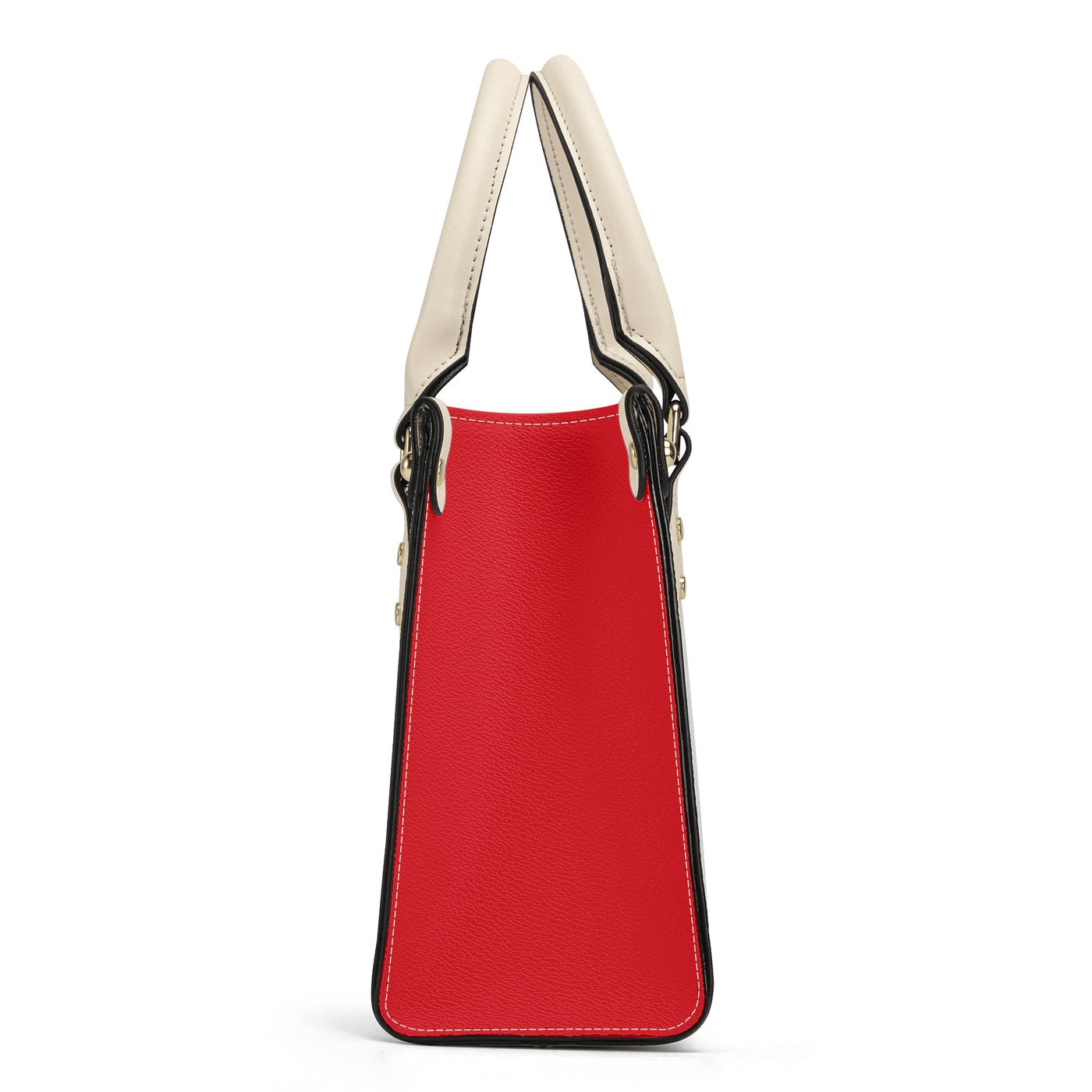 Classic Red Bandana Pattern Luxury Tote Handbag