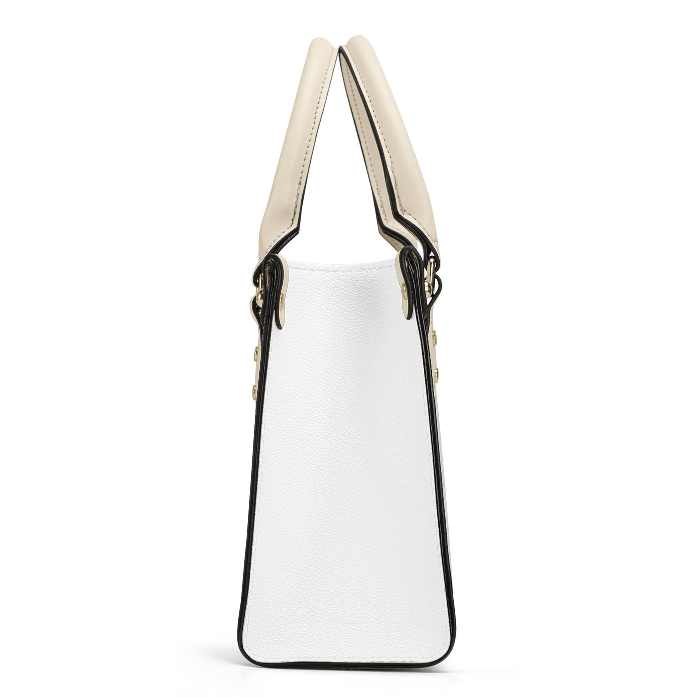 Classic White Bandana Pattern Luxury Tote Handbag