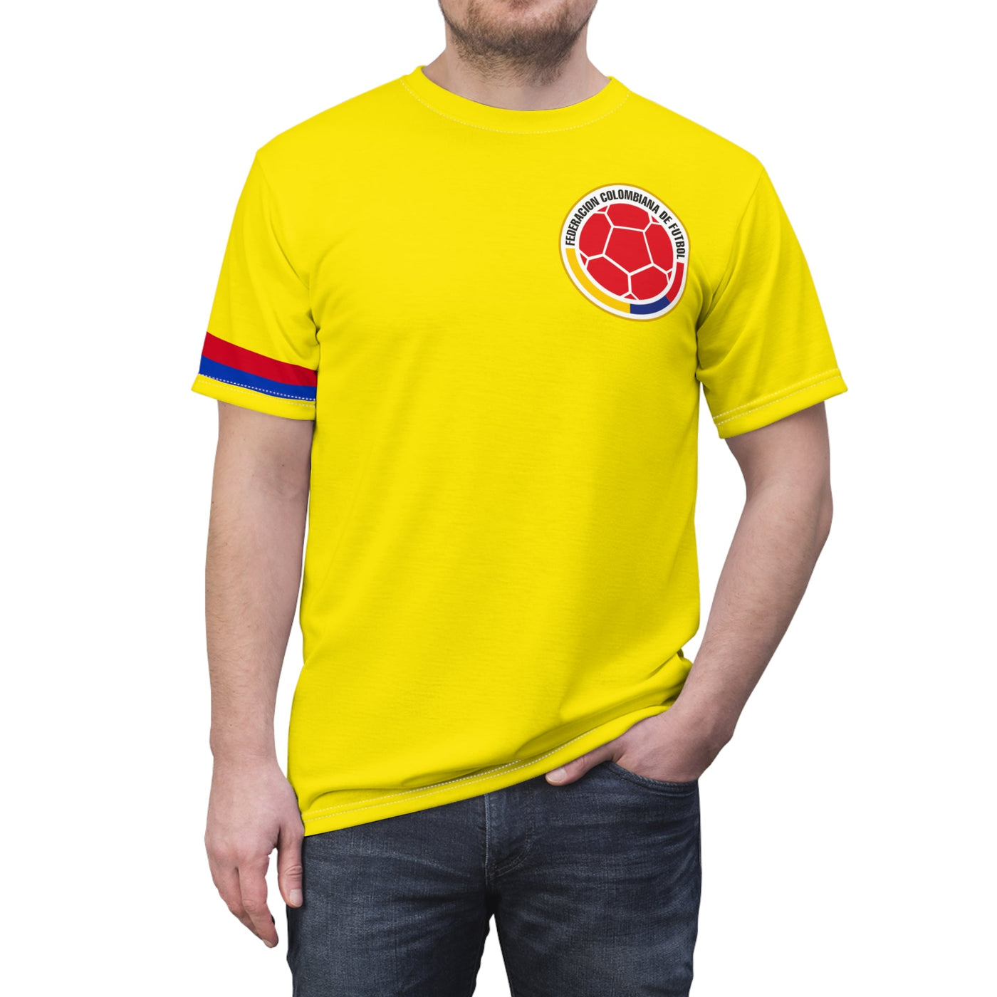 Colombia National Football Team Fashion T-Shirt